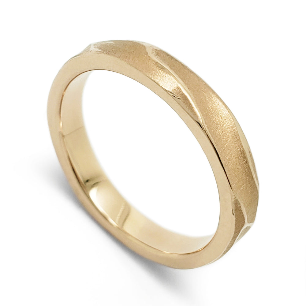 Yellow Gold Wedding Ring | Era Design Vancouver Canada