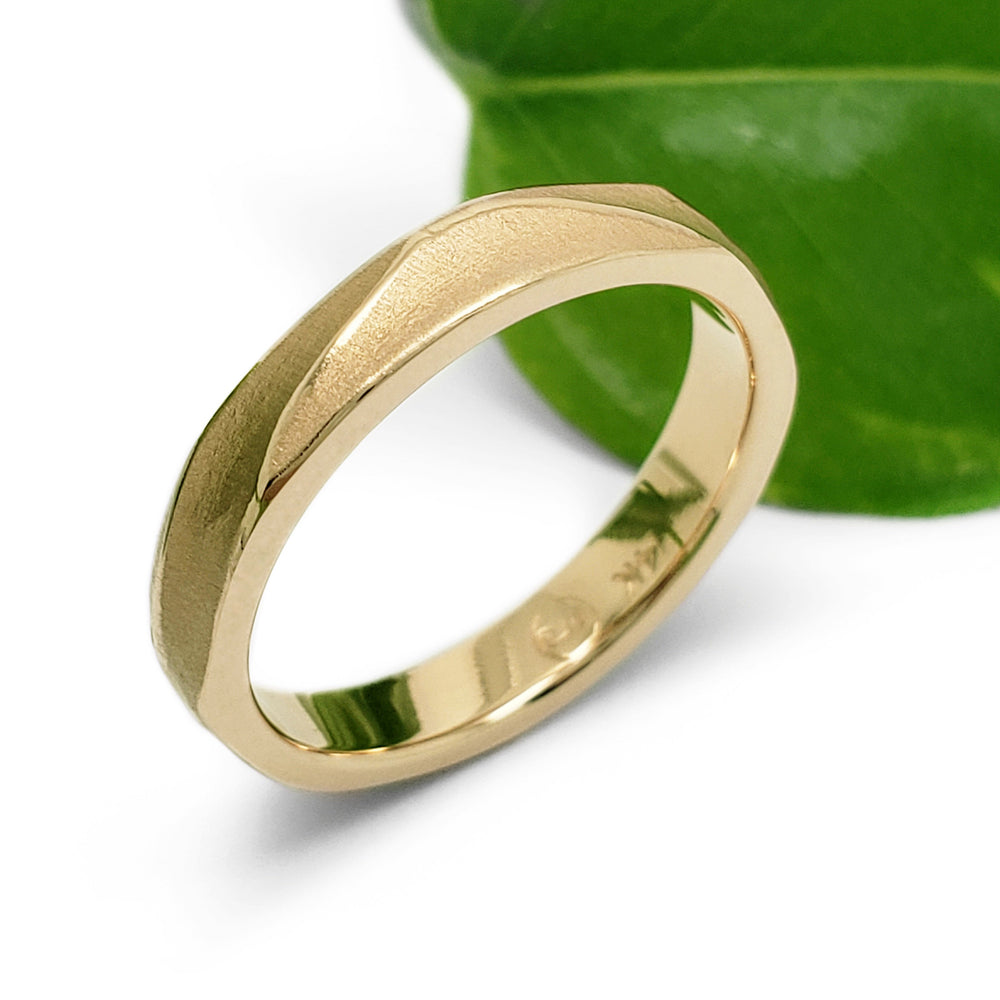 Yellow Gold Wedding Ring | Era Design Vancouver Canada