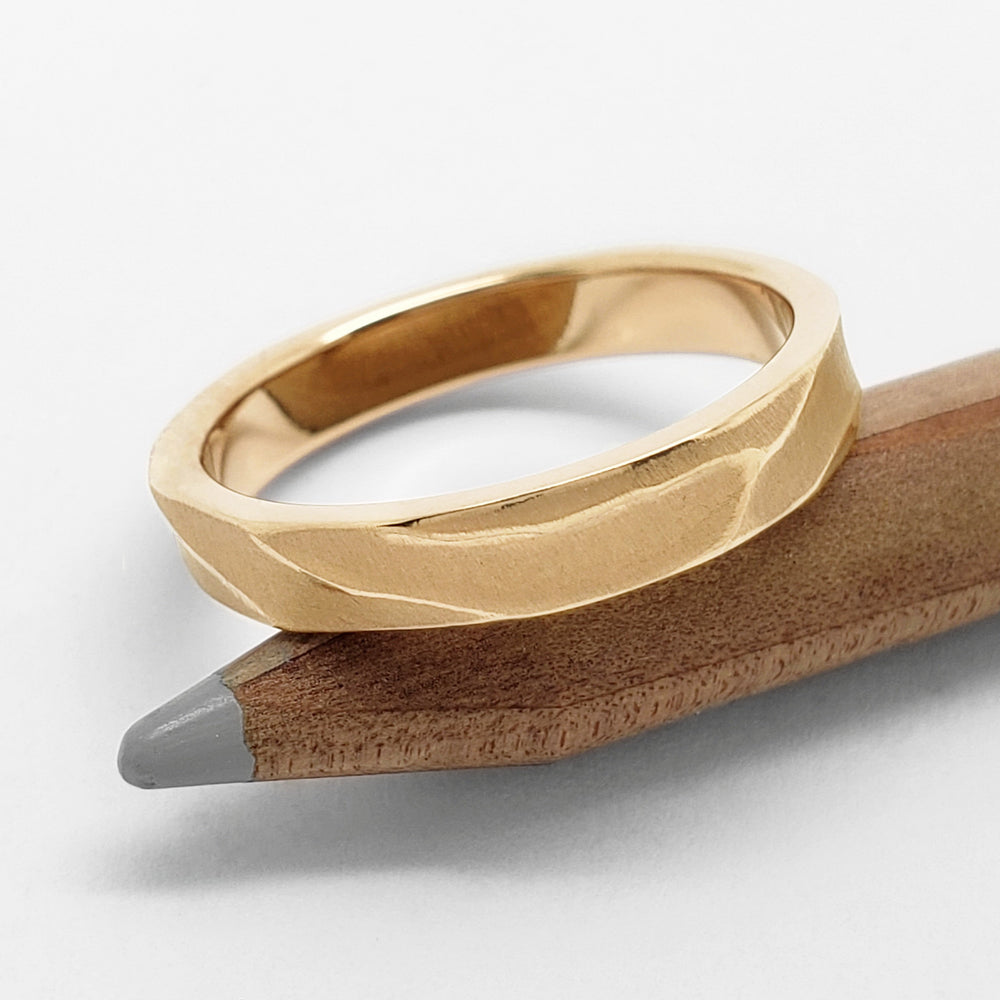 Yellow Gold Wedding Ring | Era Design Vancouver Canada