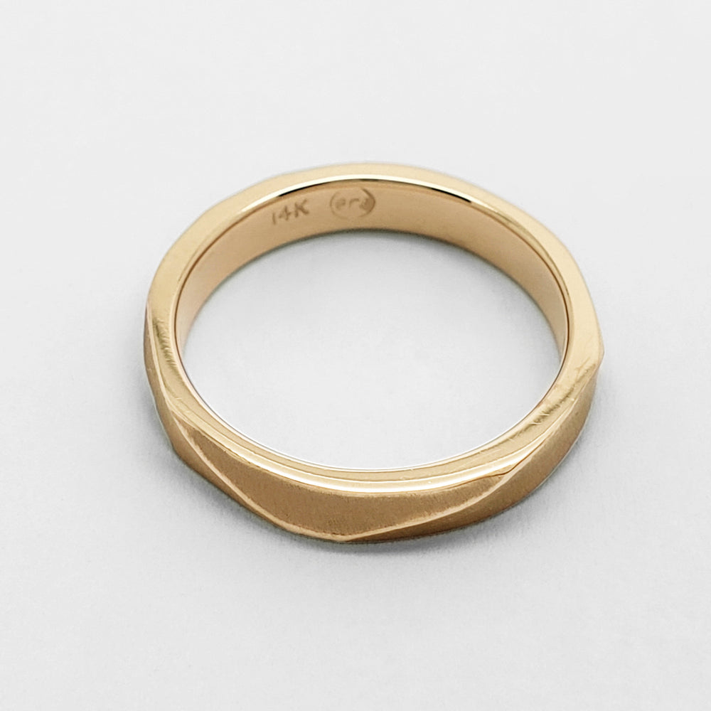 Yellow Gold Wedding Ring | Era Design Vancouver Canada