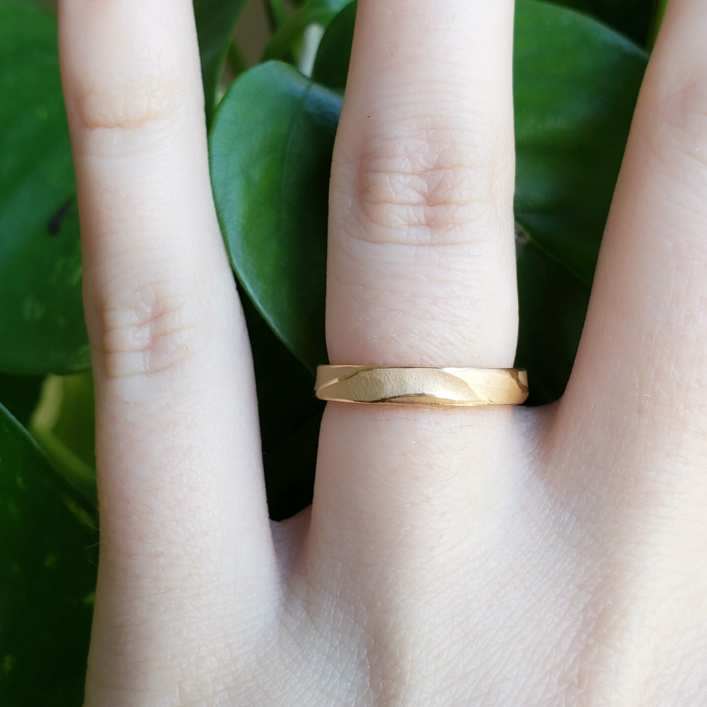 Yellow Gold Wedding Ring | Era Design Vancouver Canada