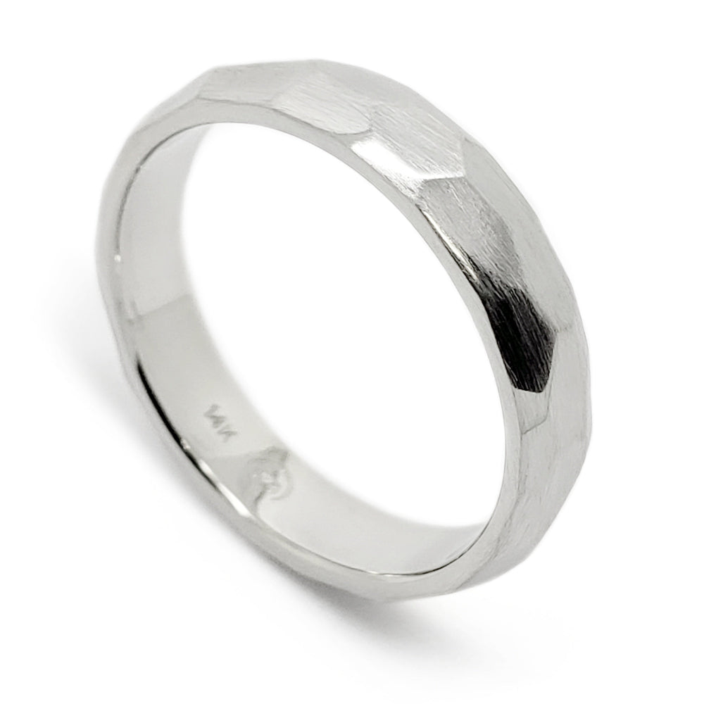 White Gold Wedding Ring | Era Design Vancouver Canada