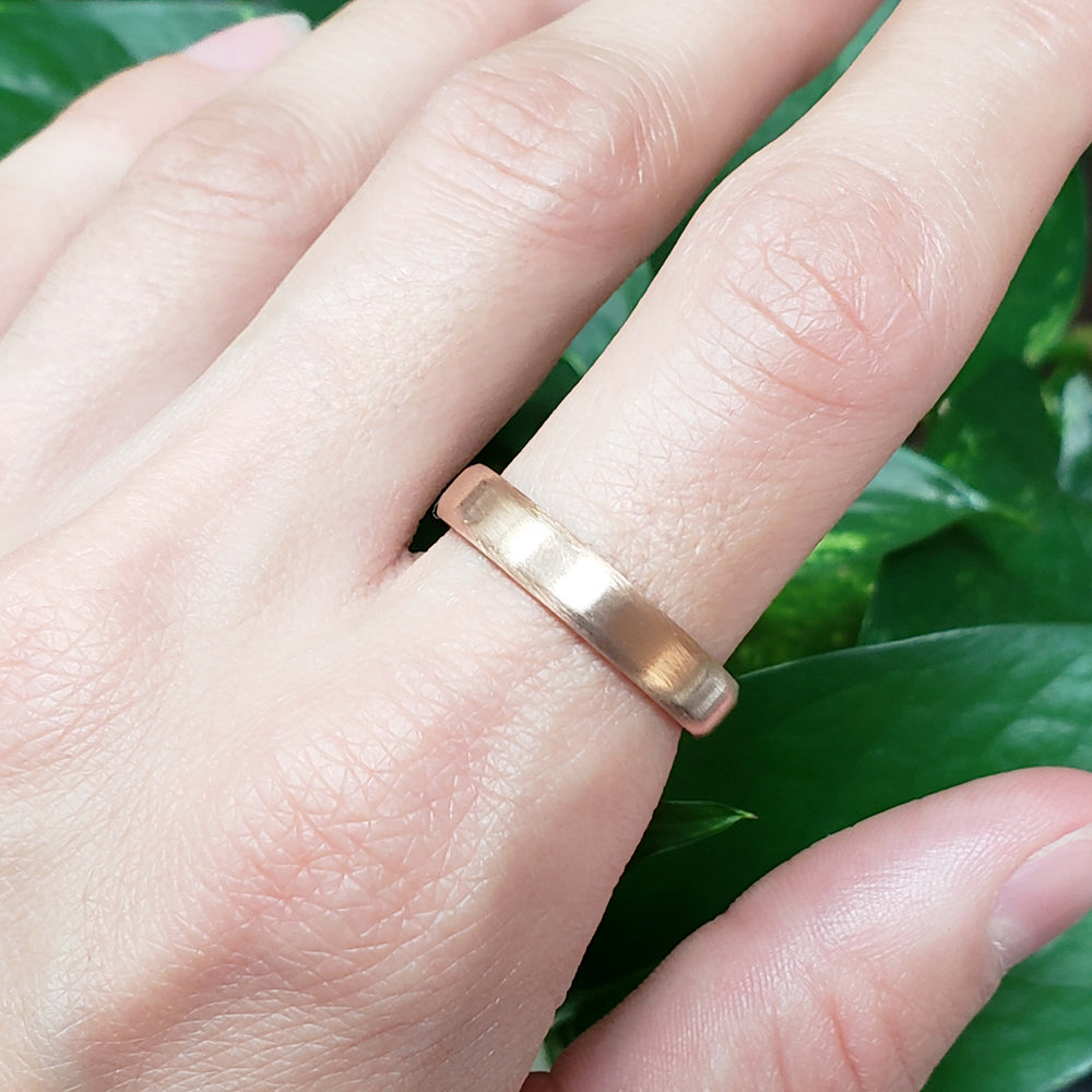 Rose Gold Wedding Ring  | Era Design Vancouver Canada