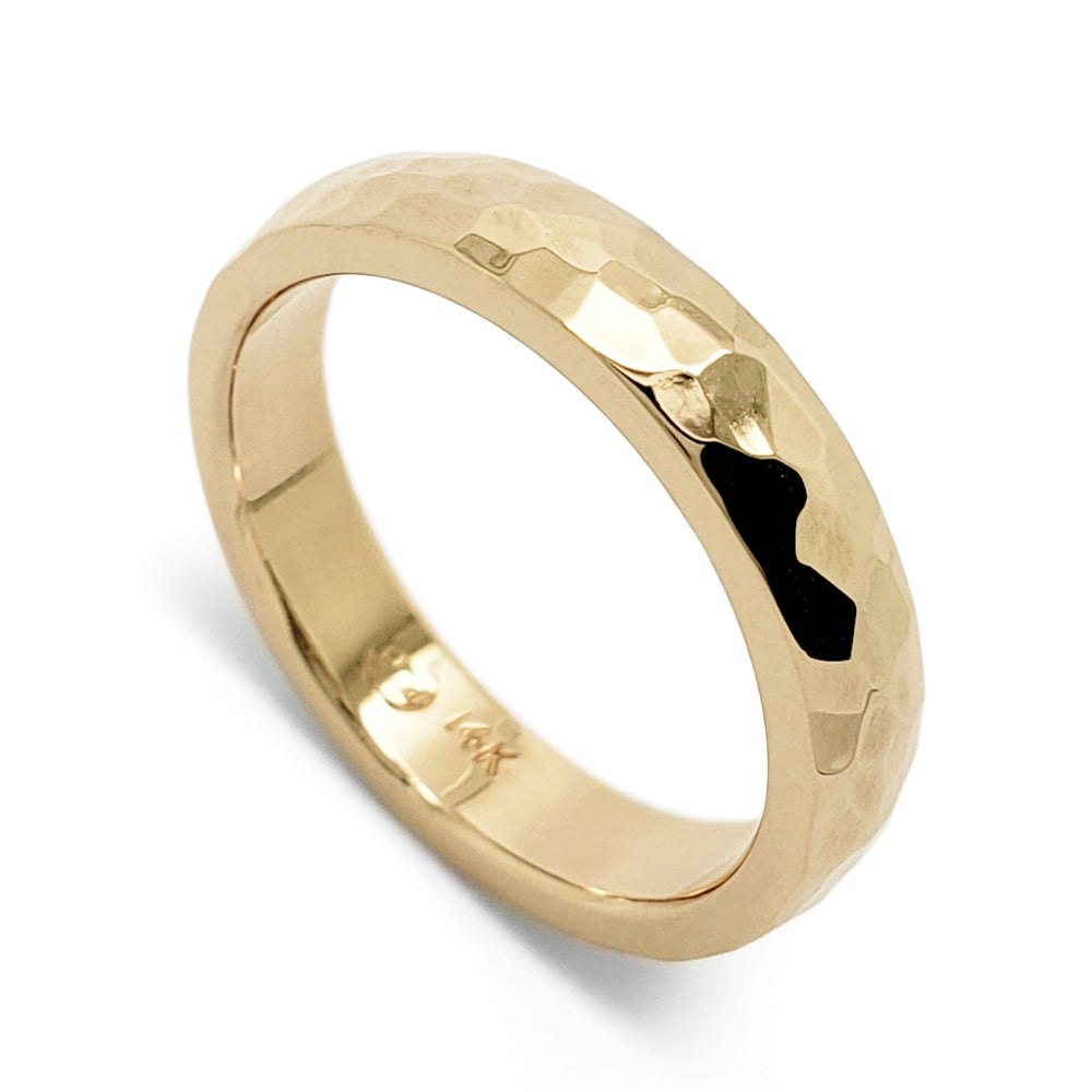 Yellow Gold Wedding Ring | Era Design Vancouver Canada