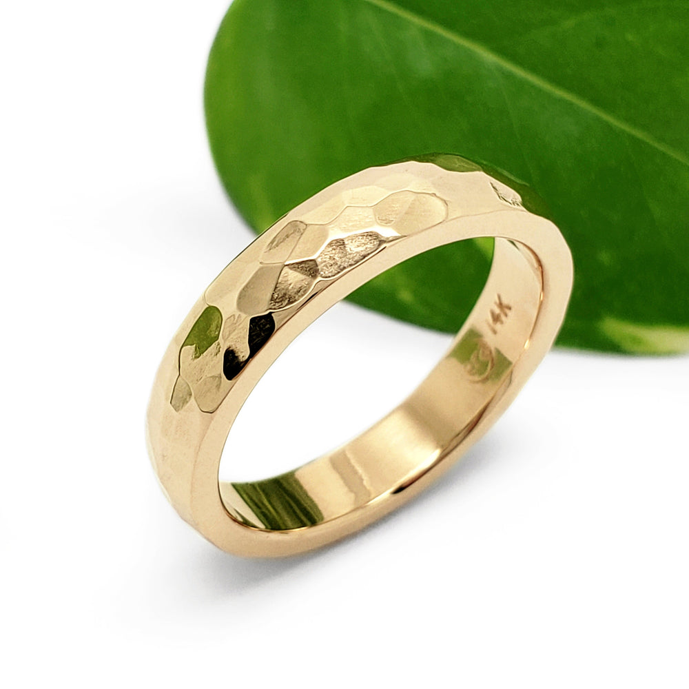 Yellow Gold Wedding Ring | Era Design Vancouver Canada