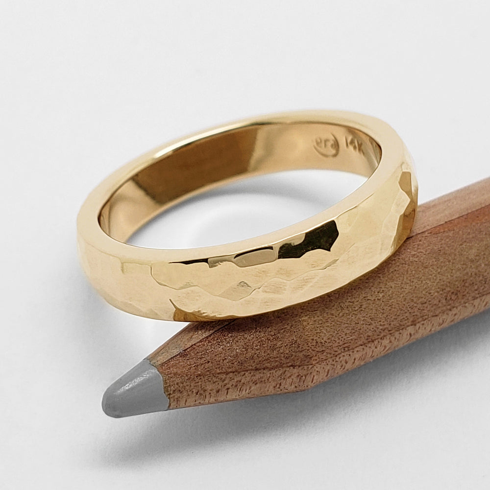 Yellow Gold Wedding Ring | Era Design Vancouver Canada