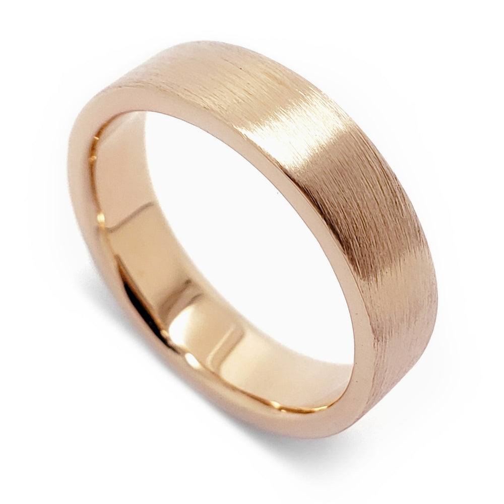 Rose Gold Wedding Ring | Era Design Vancouver Canada