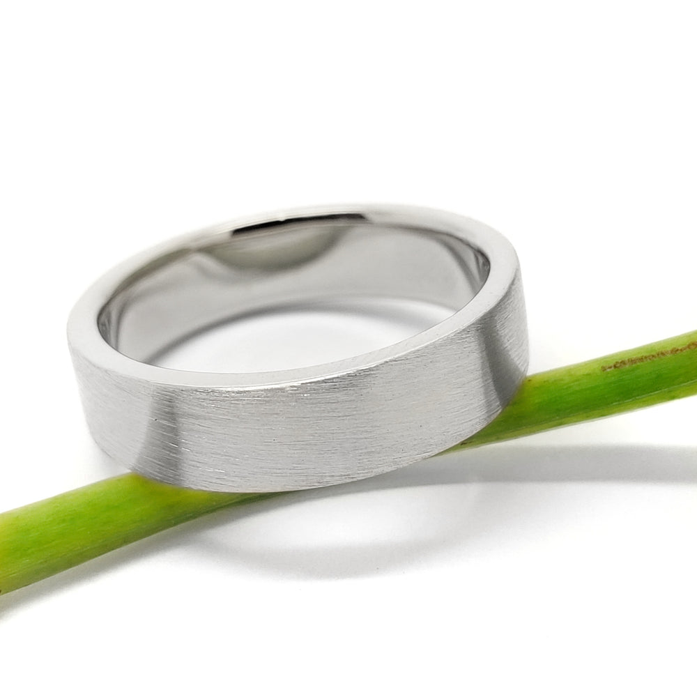 White Gold Wedding Ring | Era Design Vancouver Canada