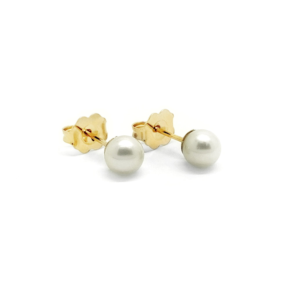 Freshwater Pearl Stud Earrings | Era Design Vancouver Canada