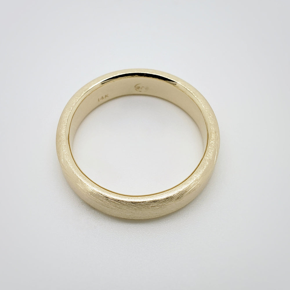 Yellow Gold Wedding Ring | Era Design Vancouver Canada
