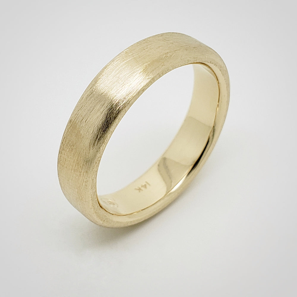 Yellow Gold Wedding Ring | Era Design Vancouver Canada