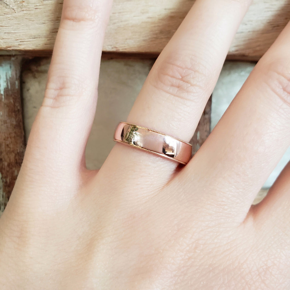 Rose Gold Wedding Ring | Era Design Vancouver Canada