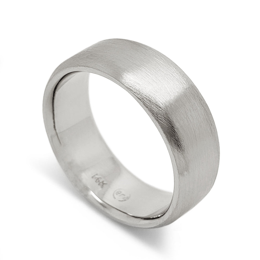 White Gold Wedding Ring | Era Design Vancouver Canada