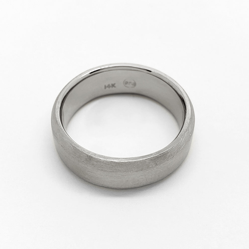 White Gold Wedding Ring | Era Design Vancouver Canada