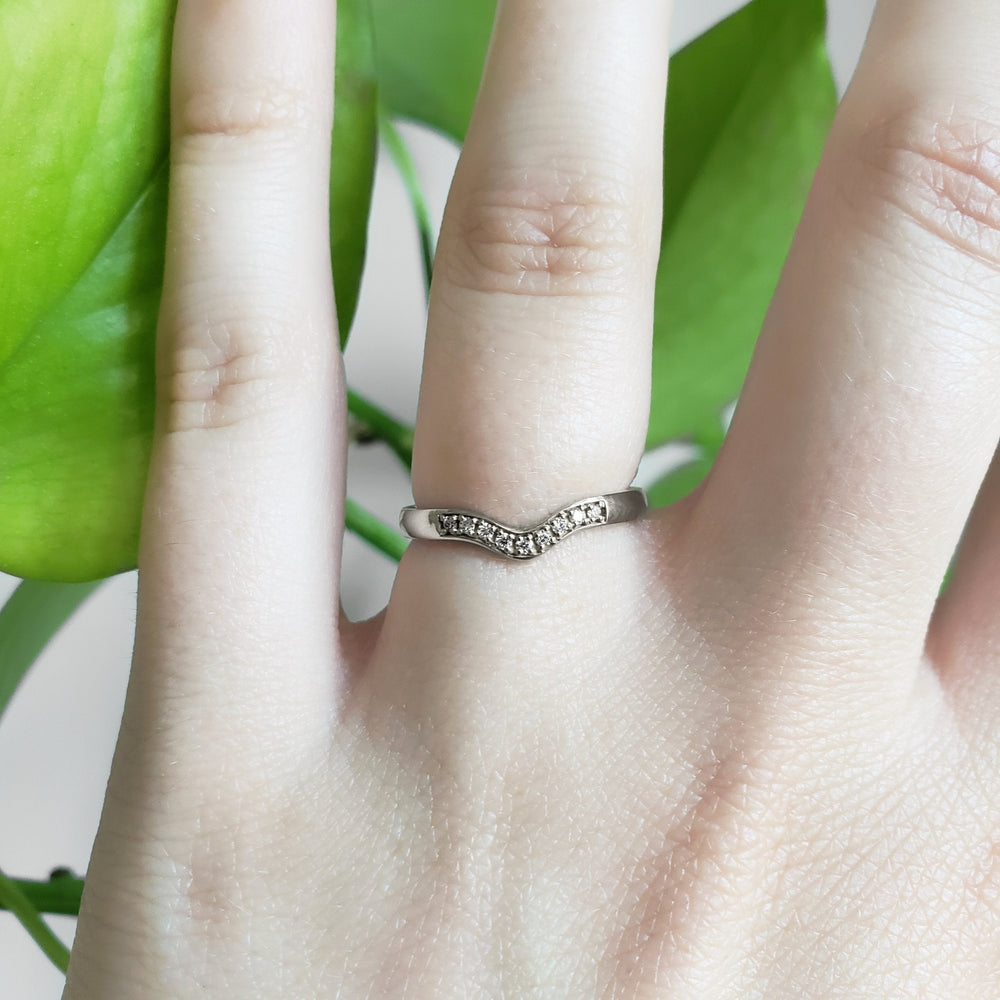 Canadian Diamond Wedding Ring | Era Design Vancouver Canada