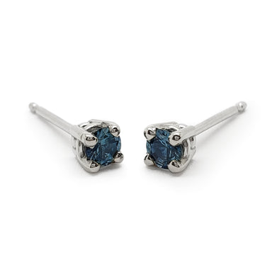 Blue Sapphire Earrings | Era Design Vancouver Canada