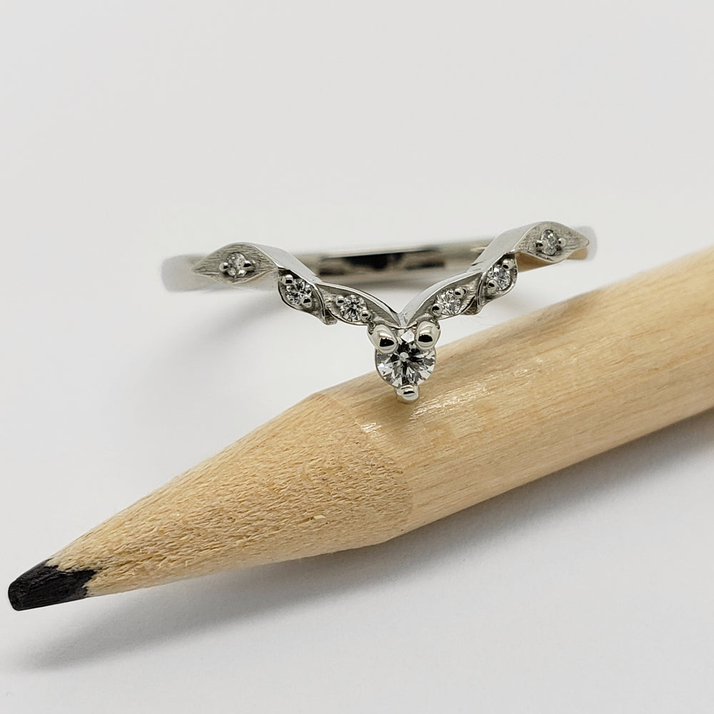 Canadian Diamond Wedding Ring | Era Design Vancouver Canada