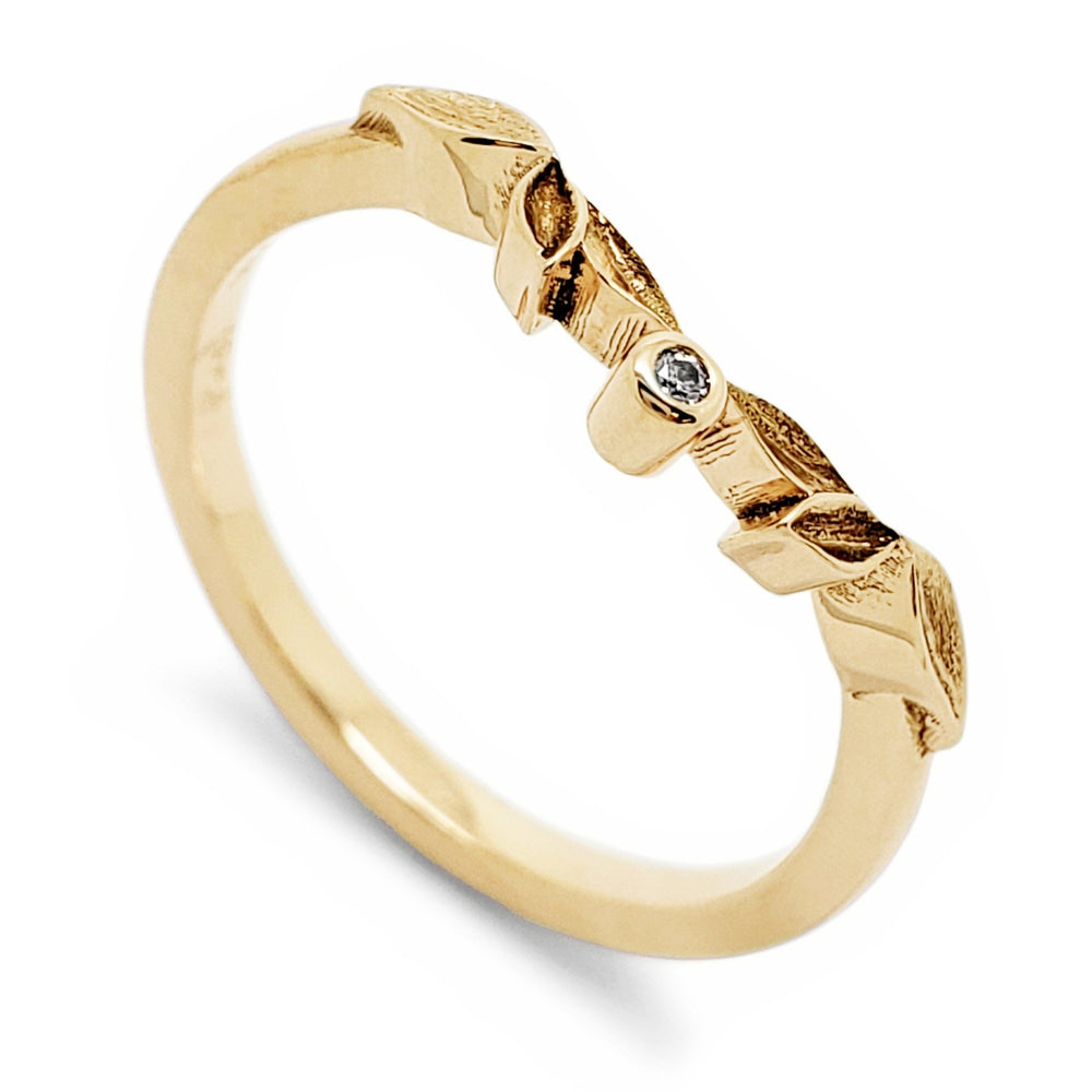 Canadian Diamond Wedding Ring | Era Design Vancouver Canada