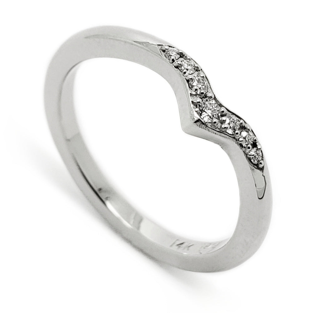 White Gold Wedding Ring | Era Design Vancouver Canada