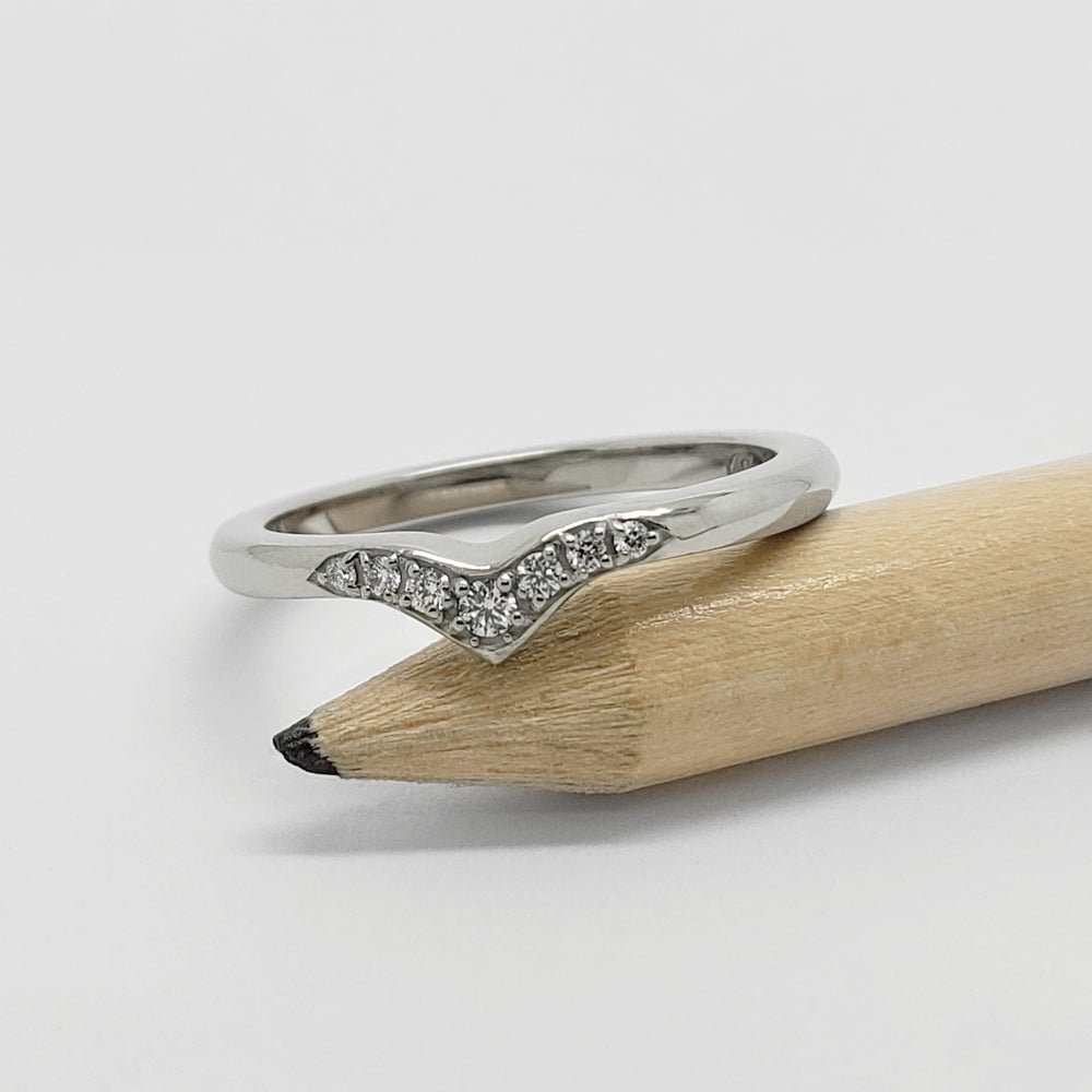White Gold Wedding Ring | Era Design Vancouver Canada