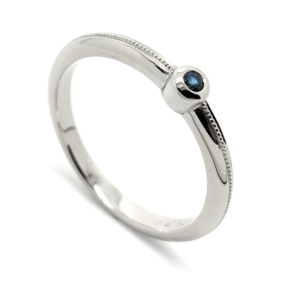 Sapphire Engagement Ring | Era Design Vancouver Canada