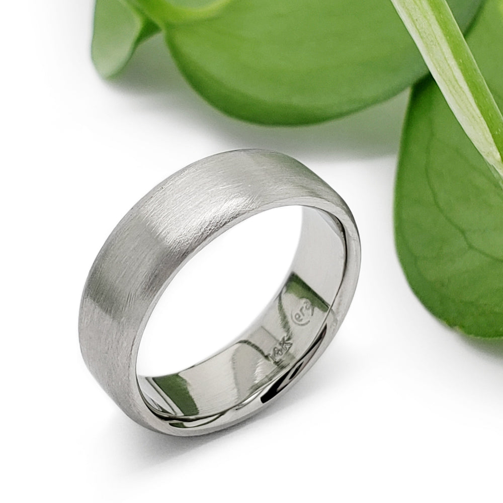 White Gold Wedding Ring | Era Design Vancouver Canada