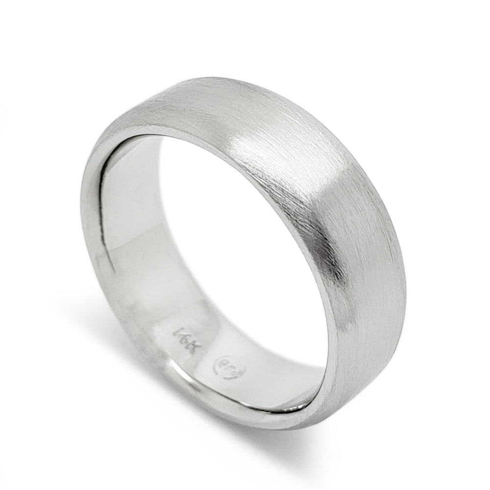 White Gold Wedding Ring | Era Design Vancouver Canada