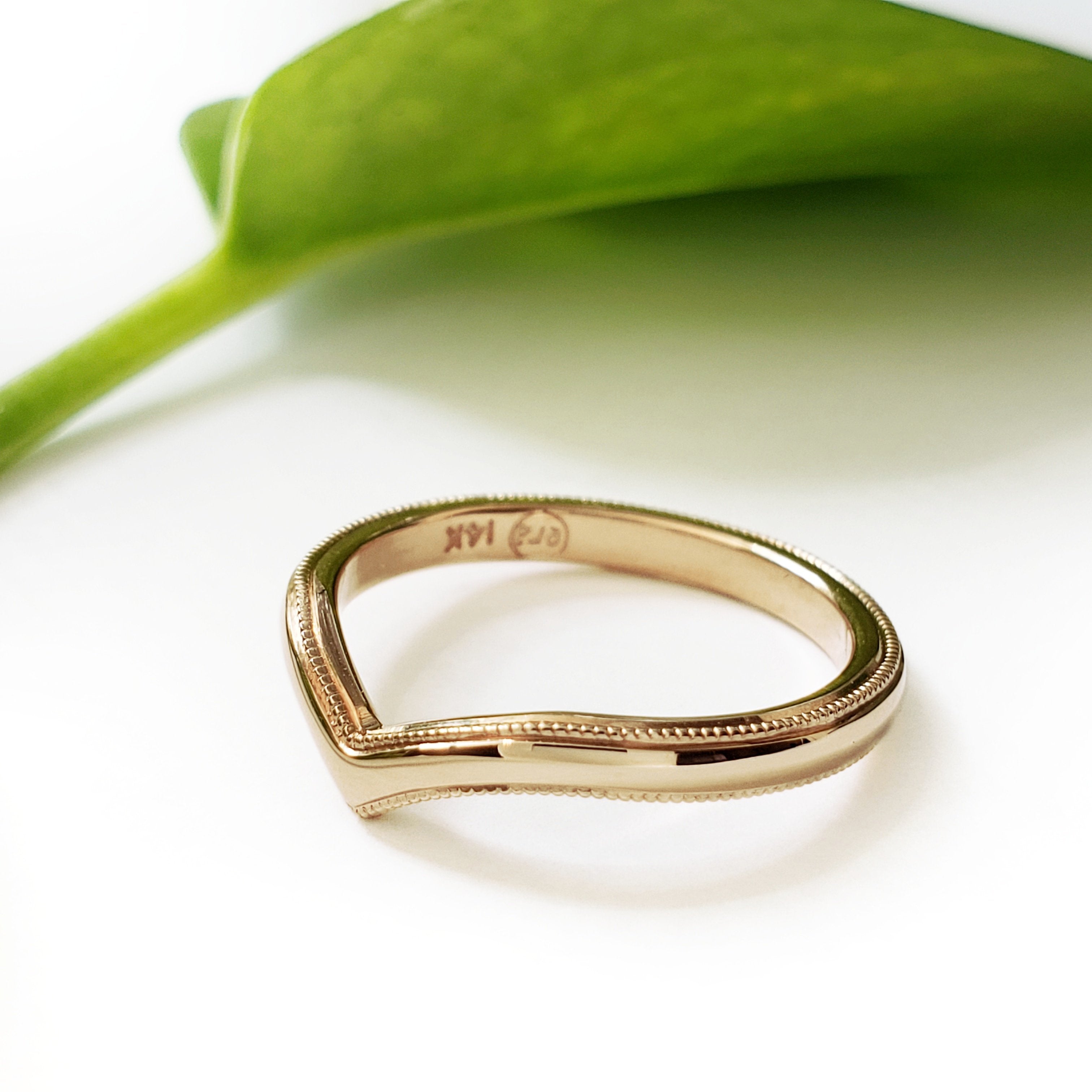 Yellow Gold Wedding Ring | Era Design Vancouver Canada