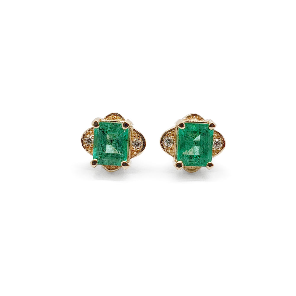Emerald Earrings | Era Design Vancouver Canada