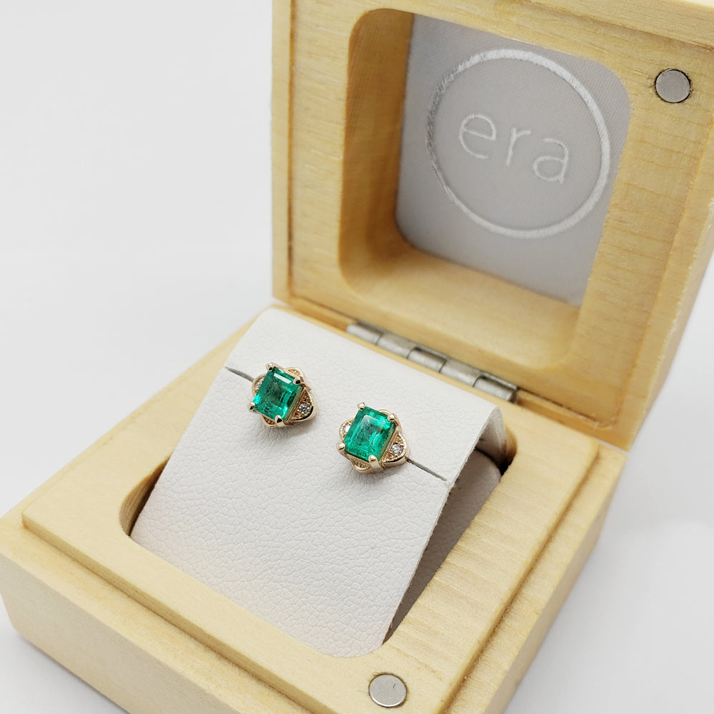 Emerald Earrings | Era Design Vancouver Canada