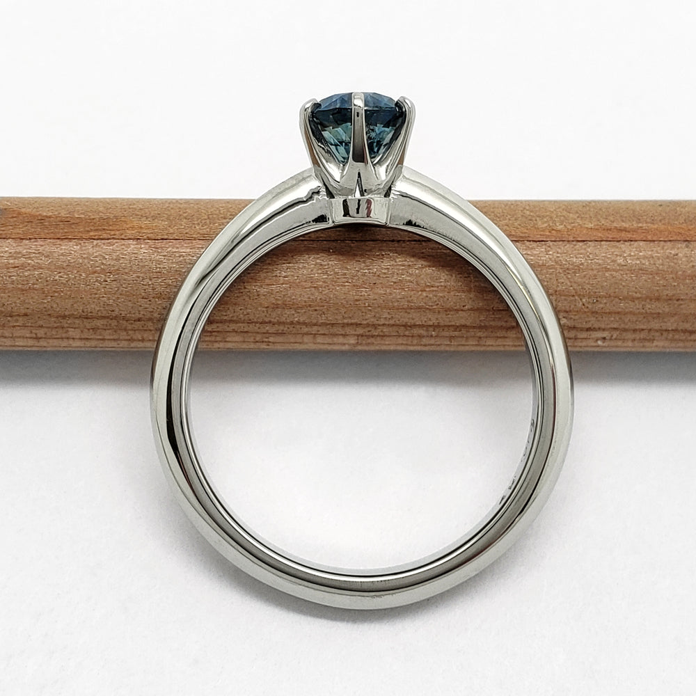Montana Sapphire Engagement Ring | Era Design Vancouver Canada