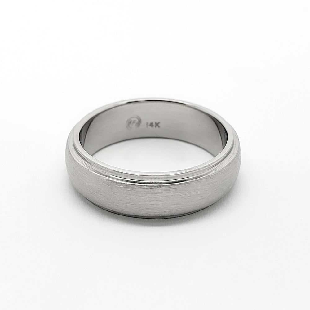 White Gold Wedding Ring | Era Design Vancouver Canada