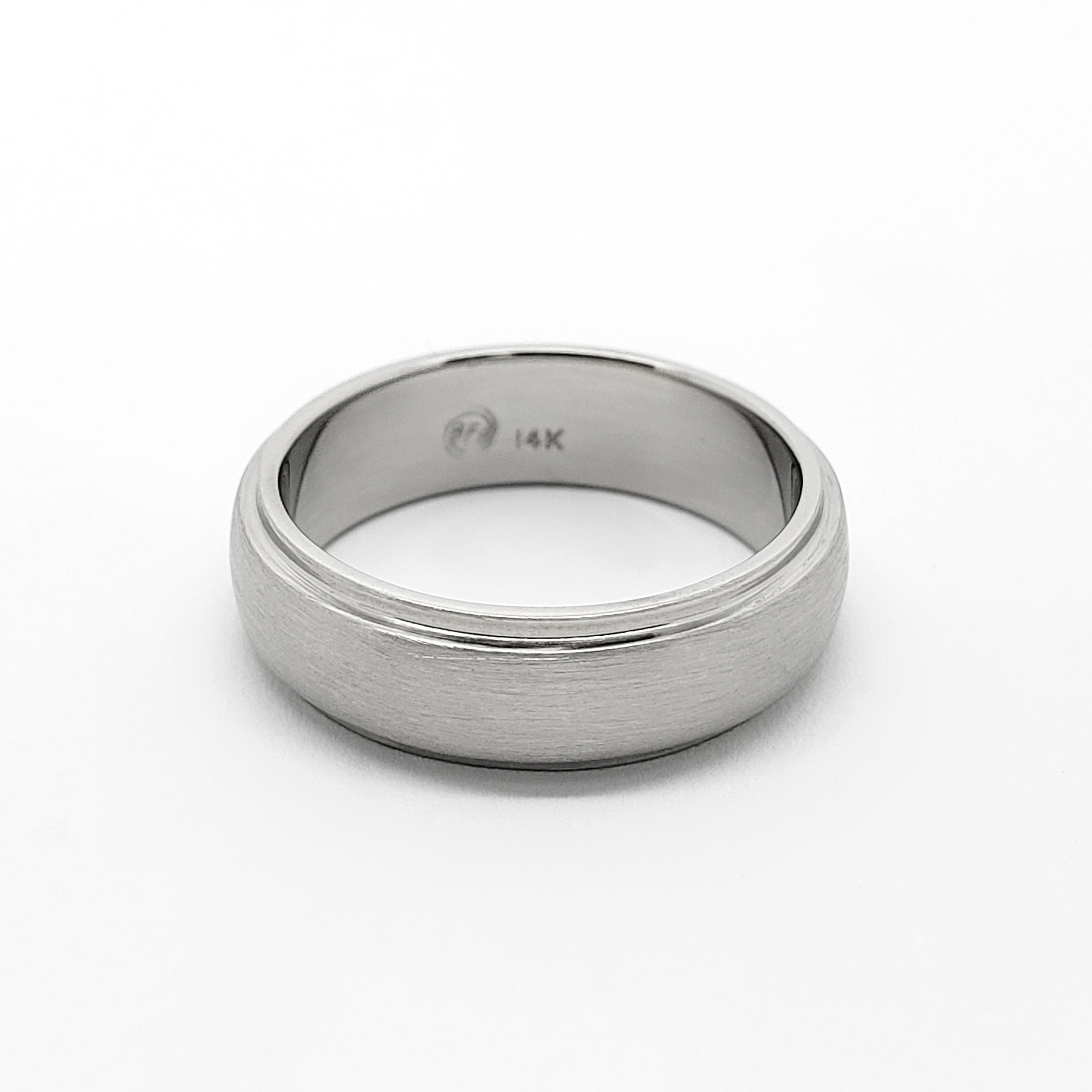 White Gold Wedding Ring | Era Design Vancouver Canada