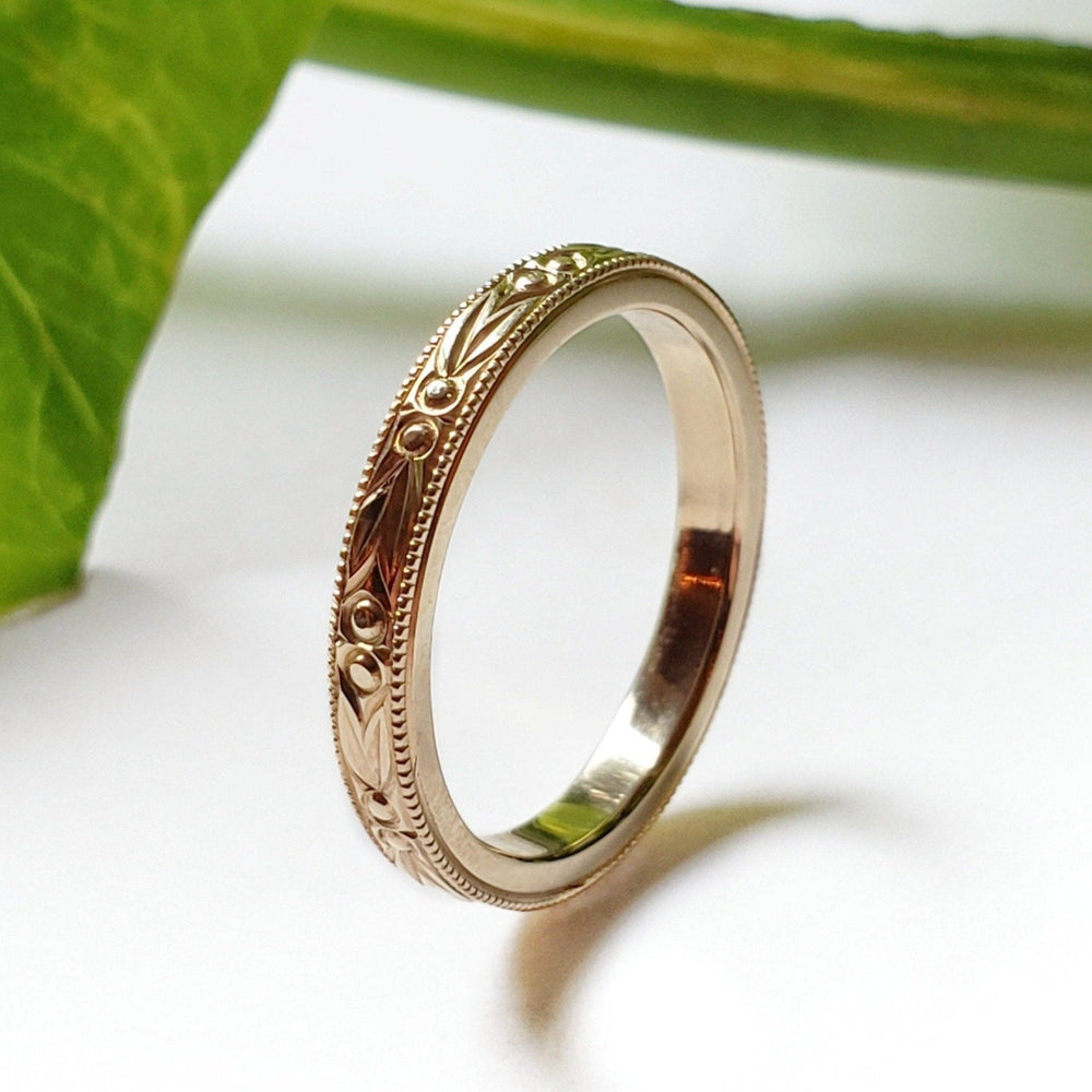 Yellow Gold Wedding Ring | Era Design Vancouver Canada