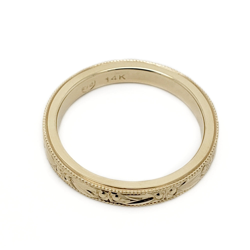 Yellow Gold Wedding Ring | Era Design Vancouver Canada