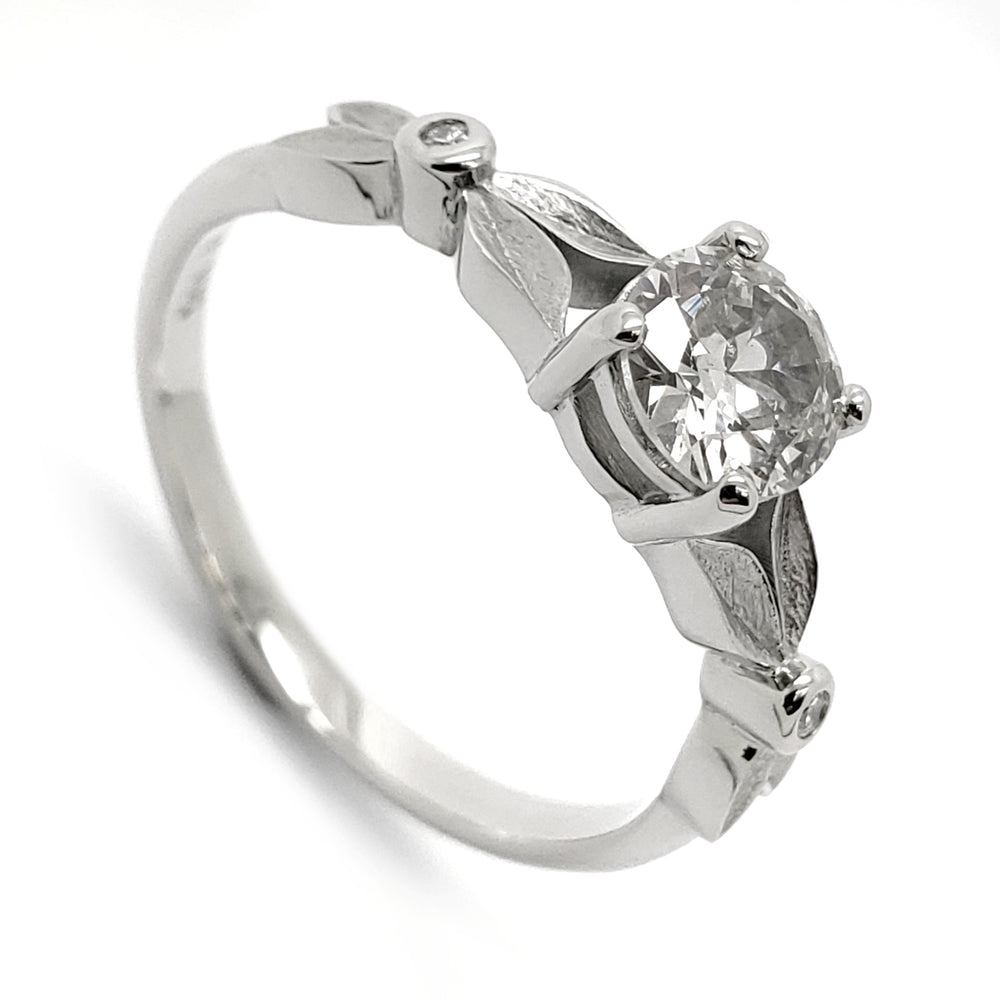 Antique Diamond Engagement Ring | Era Design Vancouver Canada