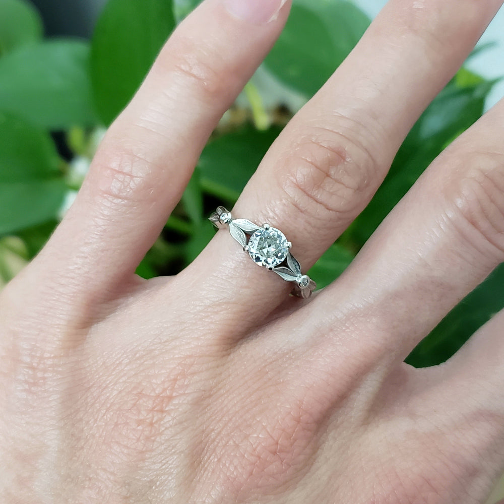 Antique Diamond Engagement Ring | Era Design Vancouver Canada