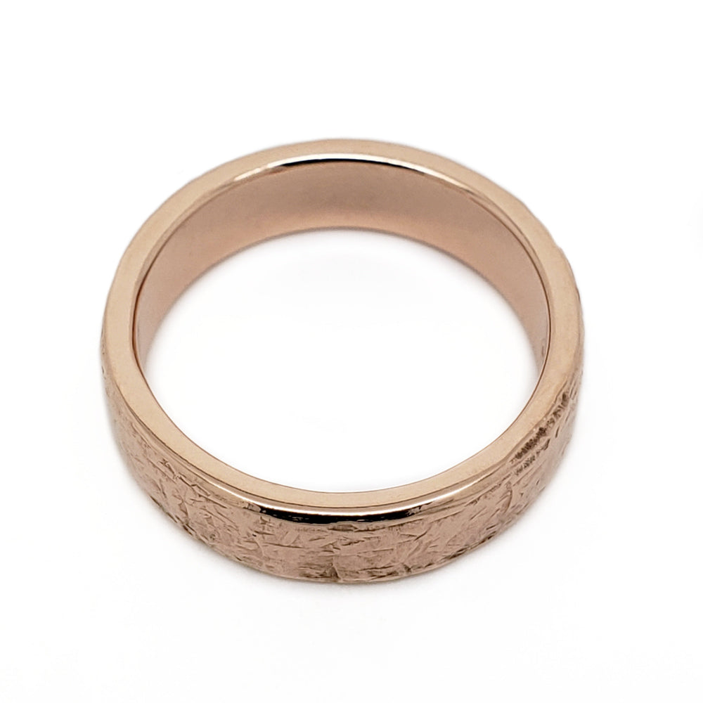 Rose Gold Wedding Ring | Era Design Vancouver Canada