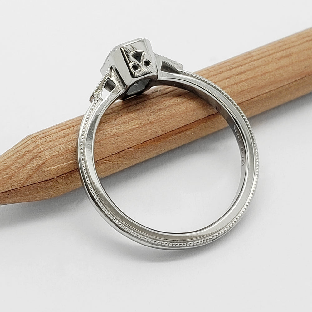 Montana Sapphire Engagement Ring | Era Design Vancouver Canada