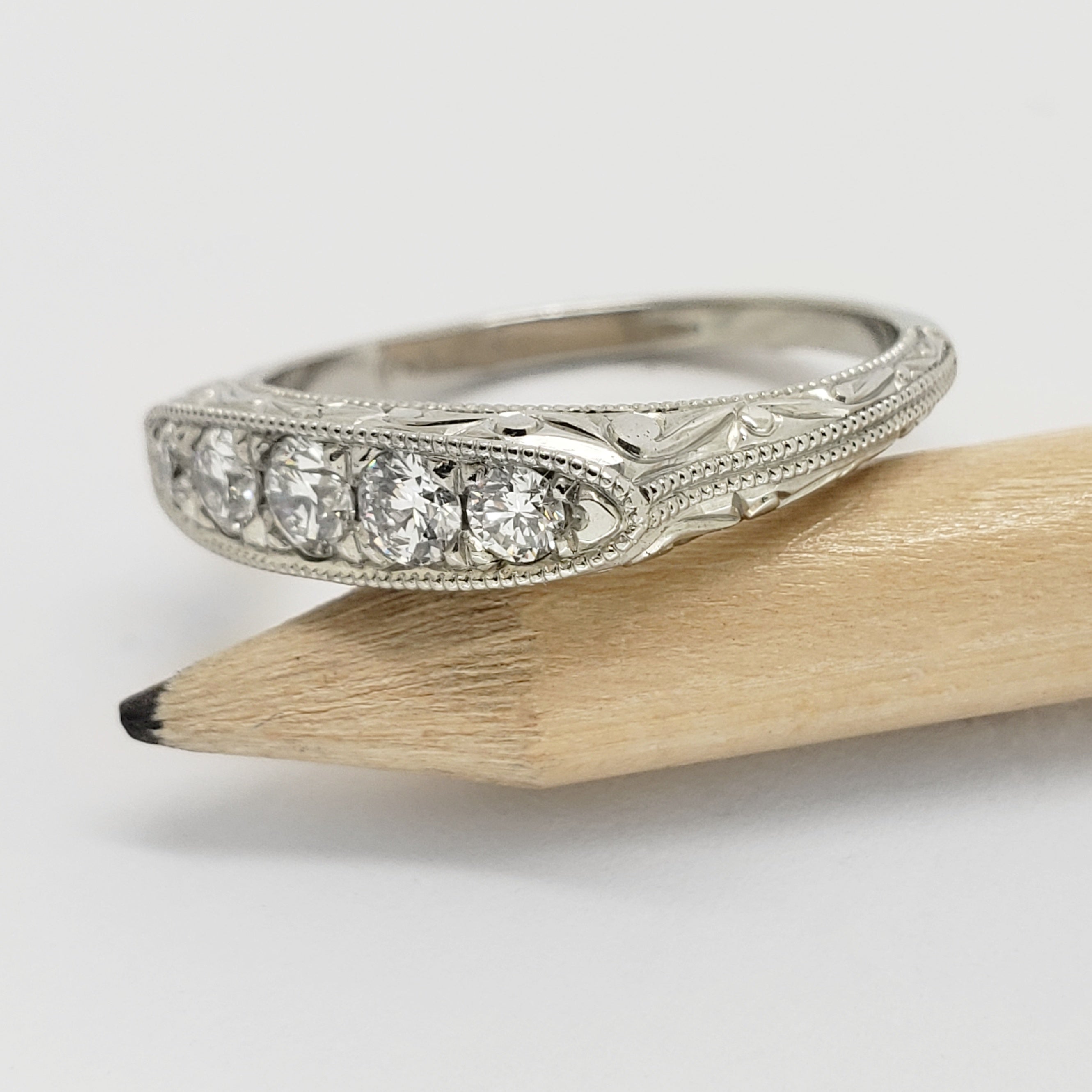 Five Stone Canadian Diamond Engagement Ring | Era Design Vancouver Canada