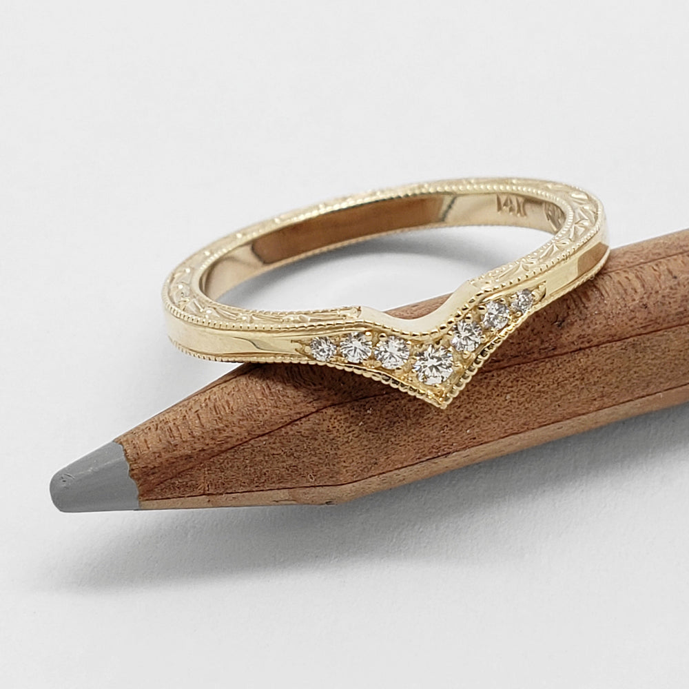 Diamond Wedding Ring | Era Design Vancouver Canada