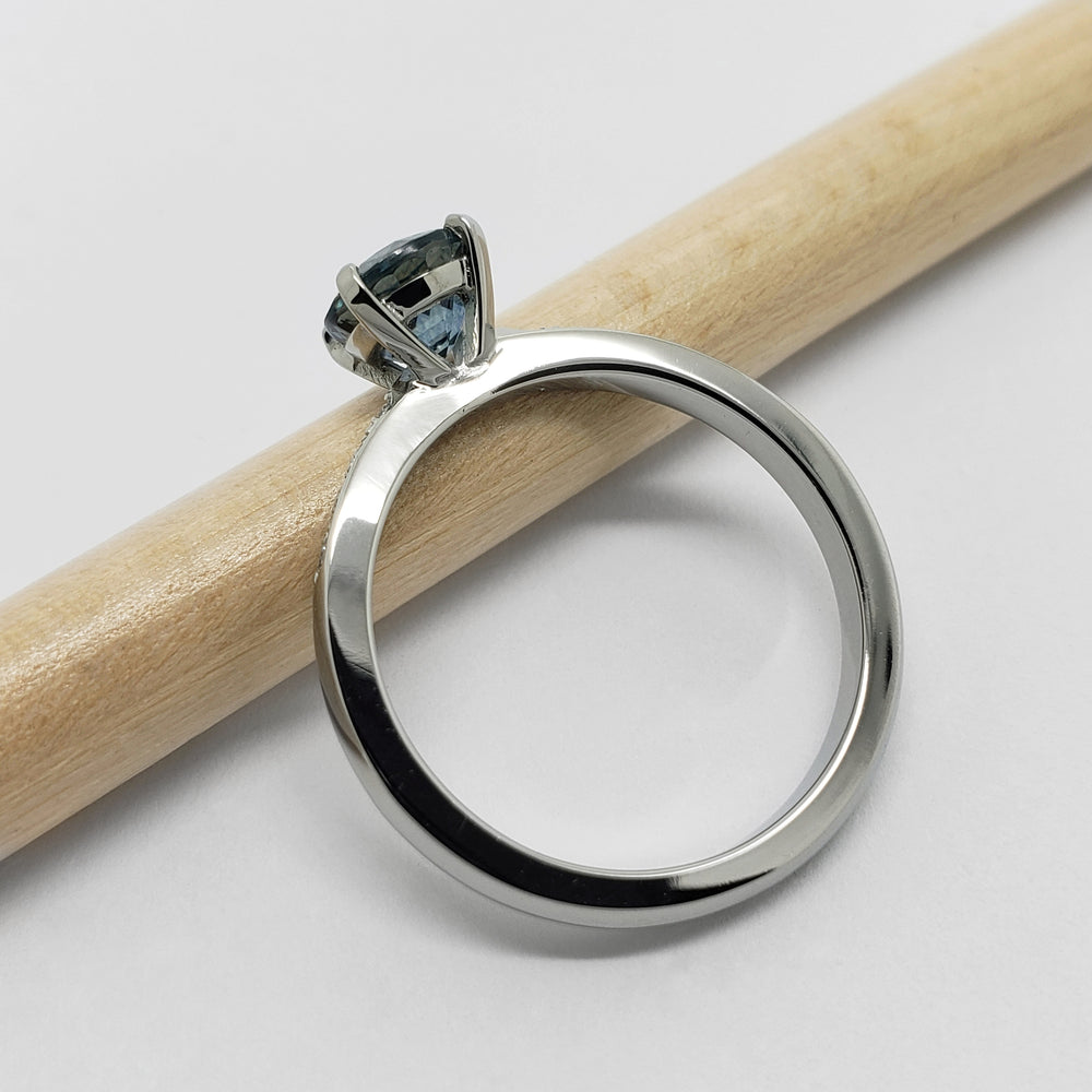 Montana Sapphire Engagement Ring | Era Design Vancouver Canada