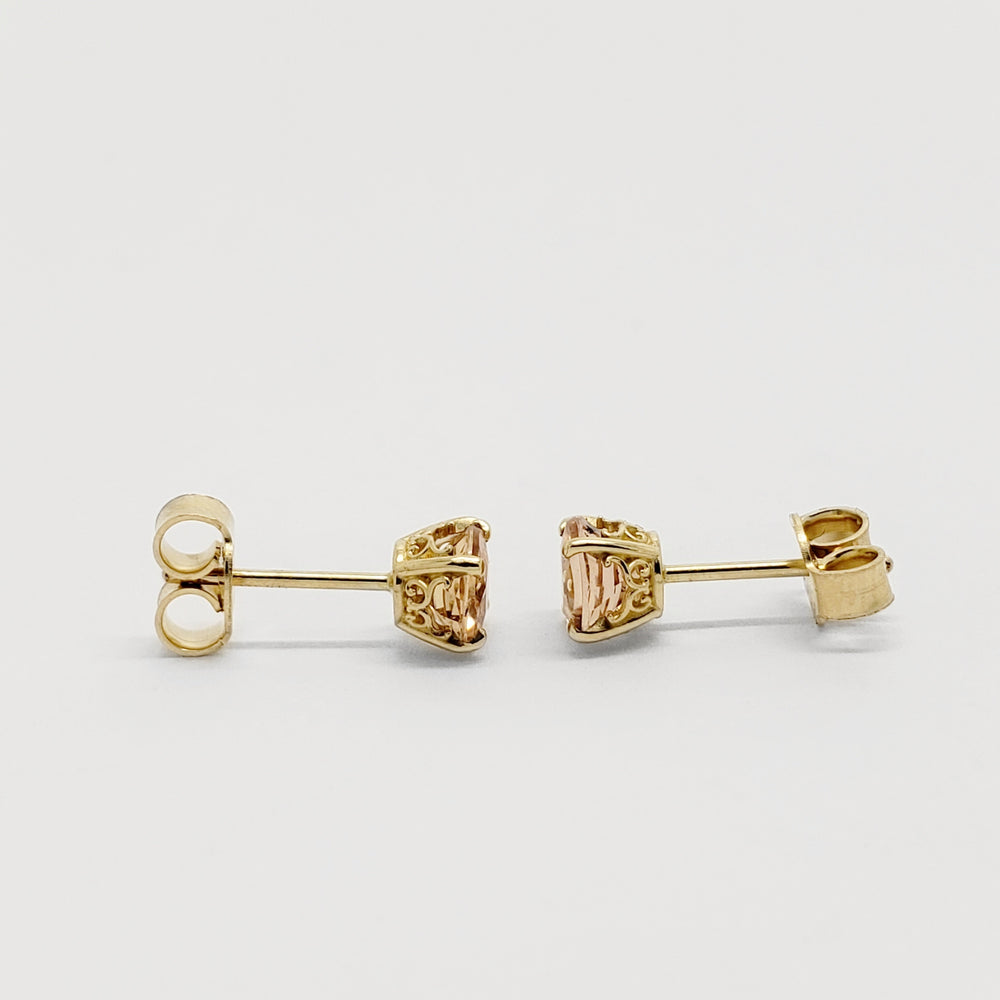 Imperial Topaz Studs