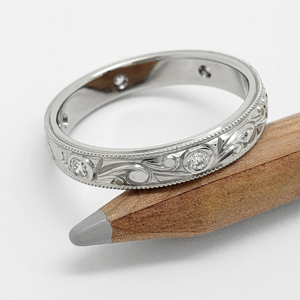 Canadian Diamond Wedding Ring | Era Design Vancouver Canada