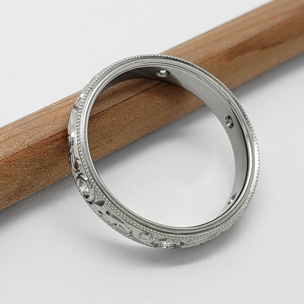 Canadian Diamond Wedding Ring | Era Design Vancouver Canada