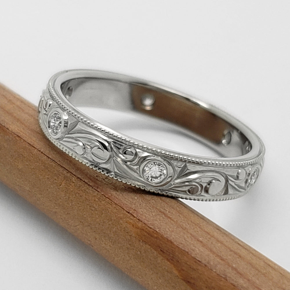 Canadian Diamond Wedding Ring | Era Design Vancouver Canada