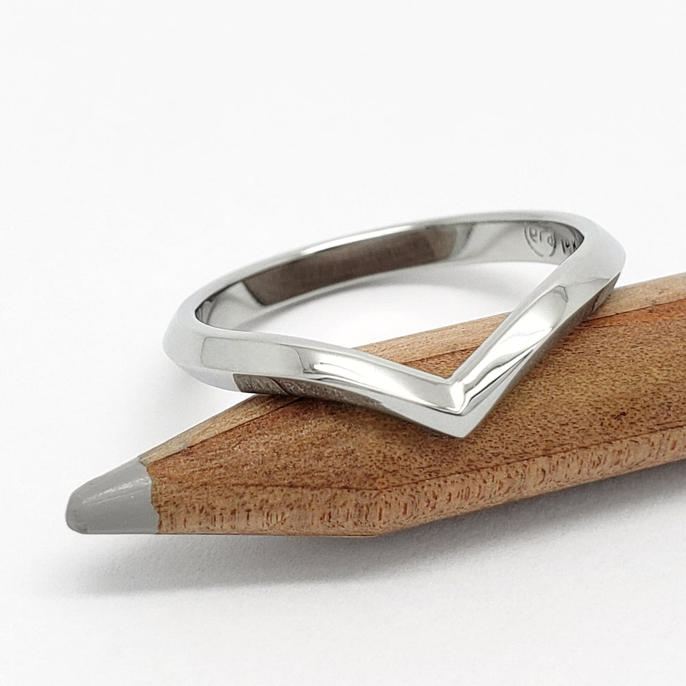 White Gold Wedding Ring | Era Design Vancouver Canada