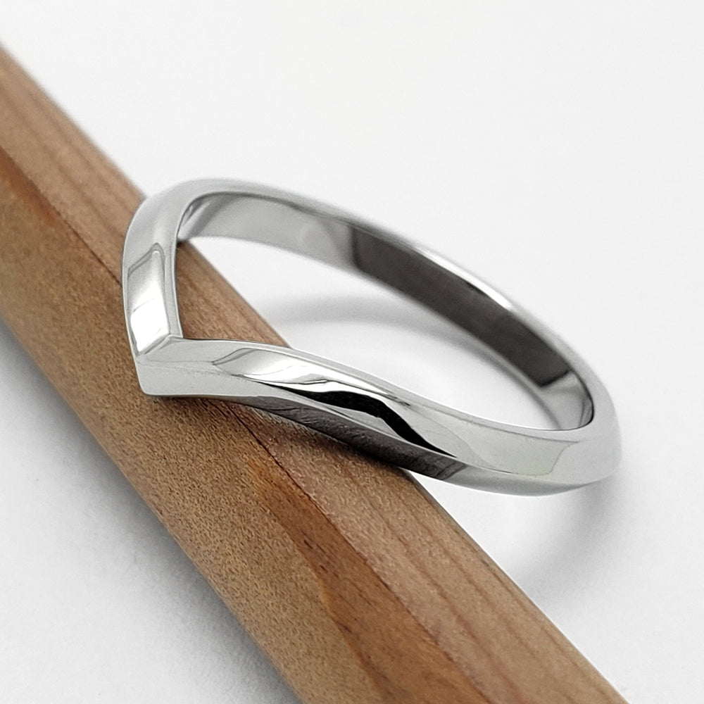 White Gold Wedding Ring | Era Design Vancouver Canada