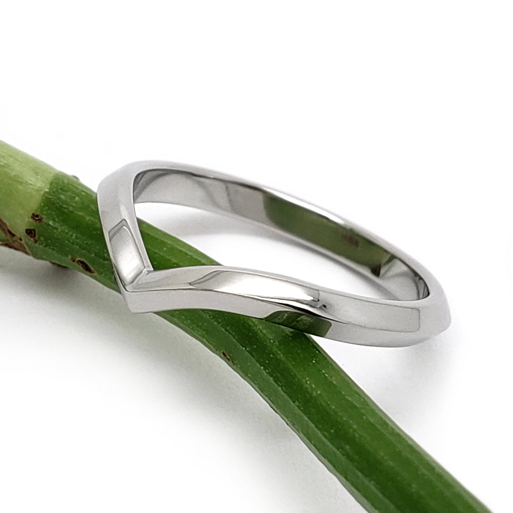 White Gold Wedding Ring | Era Design Vancouver Canada