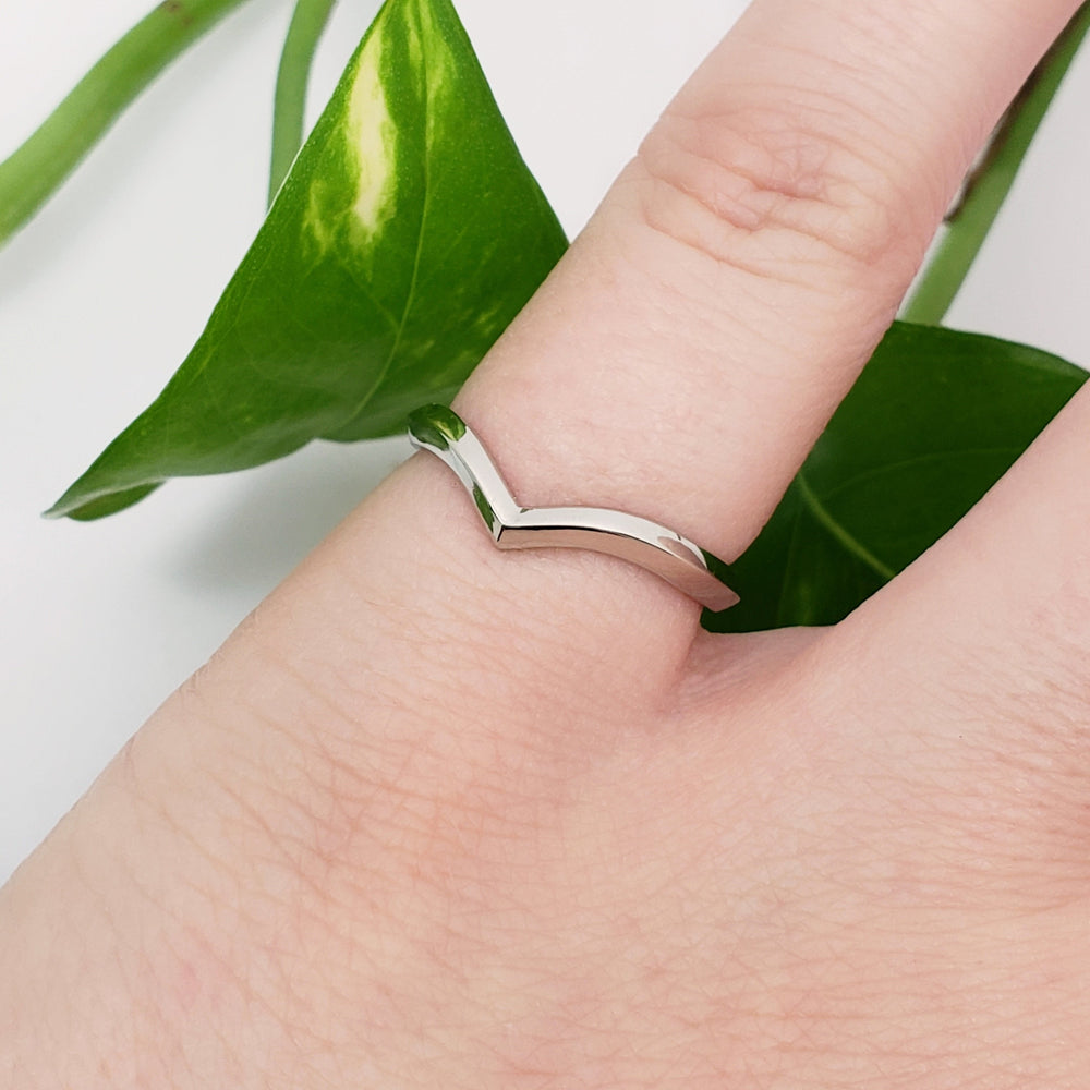 White Gold Wedding Ring | Era Design Vancouver Canada